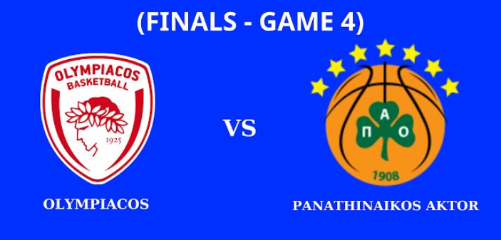 Ολυμπιακός – Παναθηναϊκός Live Streaming: Ζωντανά ο 4ος τελικός (12/6)