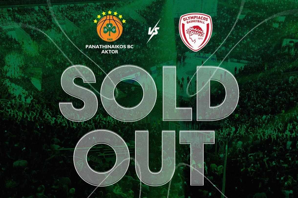 Παροξυσμός! Sold out μέσα σε 10 ώρες το Παναθηναϊκός-Ολυμπιακός