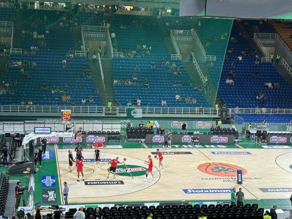 Παναθηναϊκός - Ολυμπιακός: Πρώτες εικόνες από ΟΑΚΑ