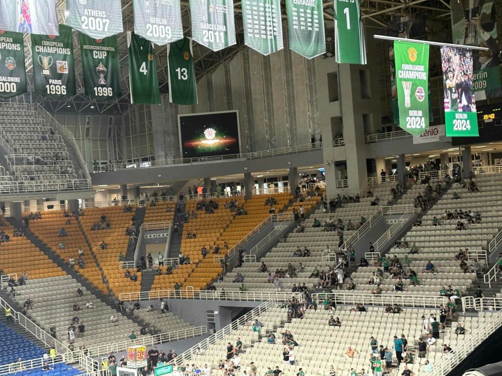 Παναθηναϊκός - Ολυμπιακός: Πρώτες εικόνες από ΟΑΚΑ