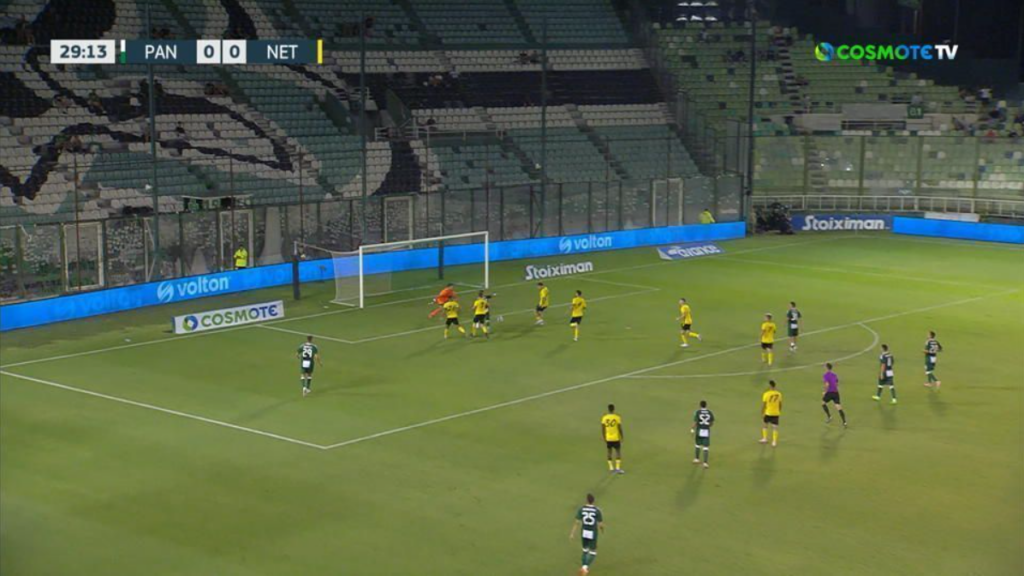 Παναθηναϊκός - Μακάμπι Νετάνια: 1-0 με Μαντσίνι -  Δείτε το γκολ