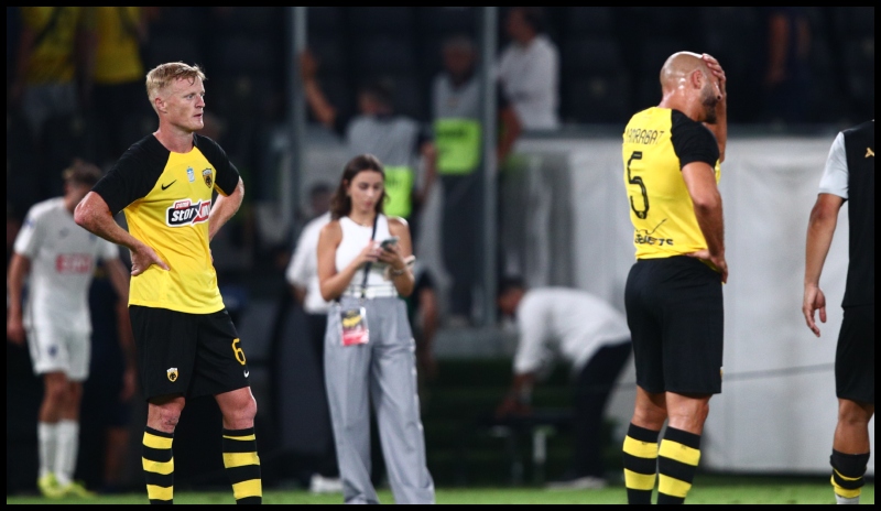 Αποδοκιμάστηκαν οι παίκτες της ΑΕΚ μετά το 4-3 κόντρα στην Ίντερ Ντ' Εσκάλδες