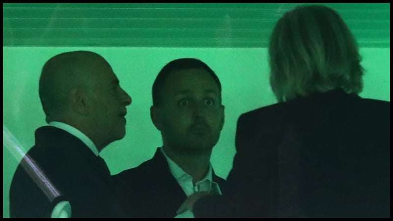 Παναθηναϊκός - Λανς: Στο ΟΑΚΑ ο Γιάννης Αλαφούζος - Σύνθημα από την εξέδρα