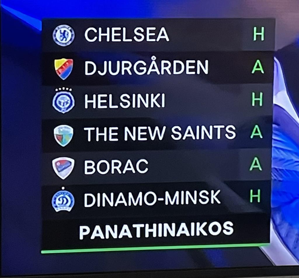 Conference League: Πότε ανακοινώνεται το πρόγραμμα του Παναθηναϊκού