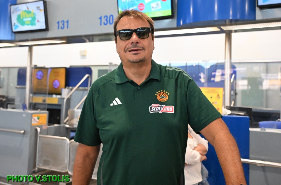 Αναχώρησε για την Κύπρο ο Παναθηναϊκός - Δείτε φωτογραφίες