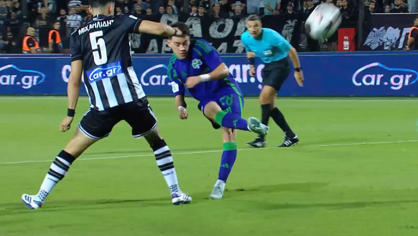 ΠΑΟΚ - Παναθηναϊκός: Μαγική ενέργεια Ιωαννίδη, ψηλά άουτ ο Πελίστρι (vid)