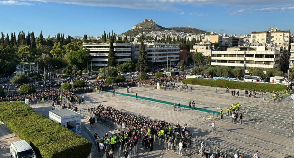 Παναθηναϊκός: Χιλιάδες φίλαθλοι στην ουρά για το «Παύλος Γιαννακόπουλος» (vid)