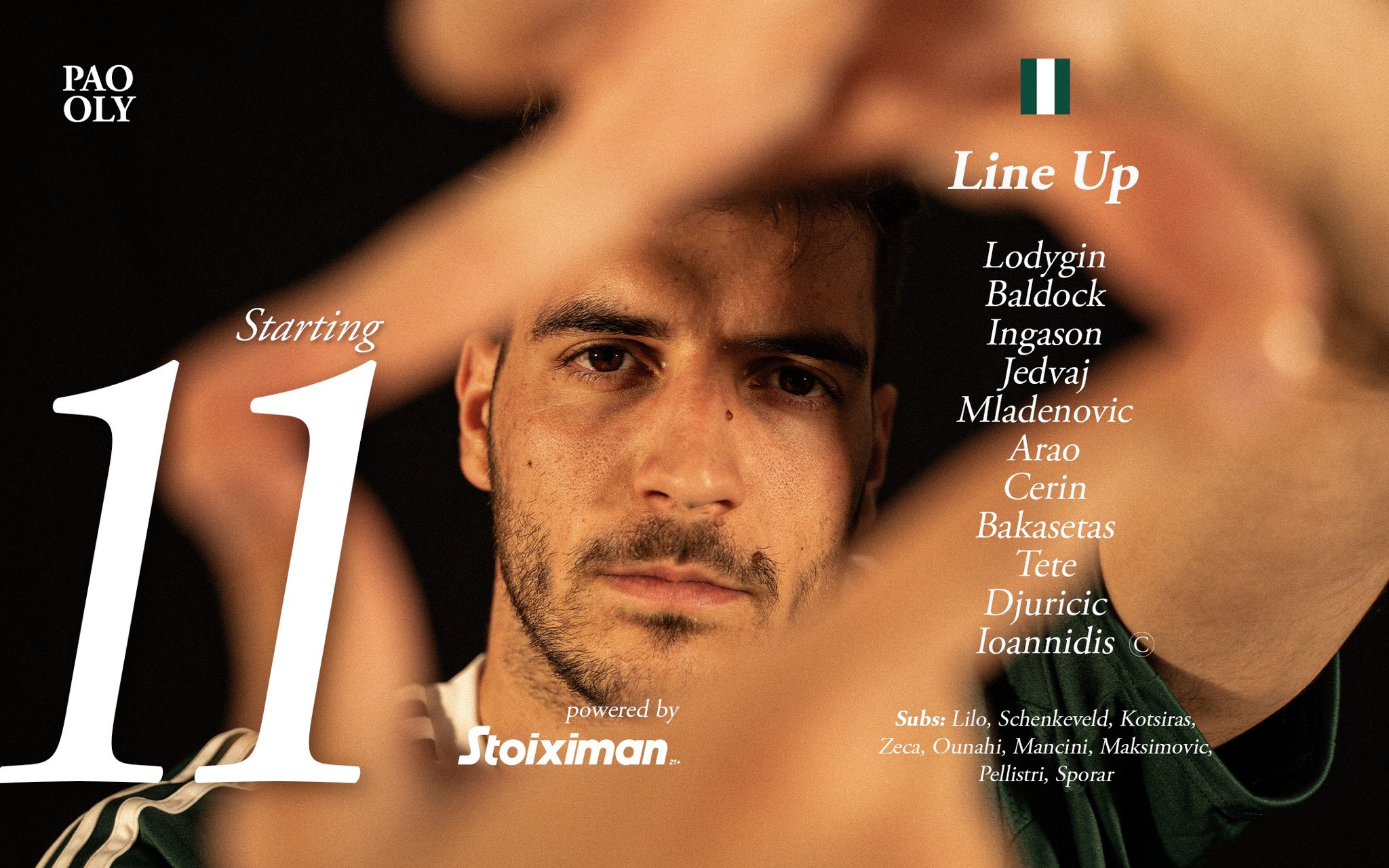 Παναθηναϊκός: Διπλή έκπληξη στην ενδεκάδα με τον Ολυμπιακό