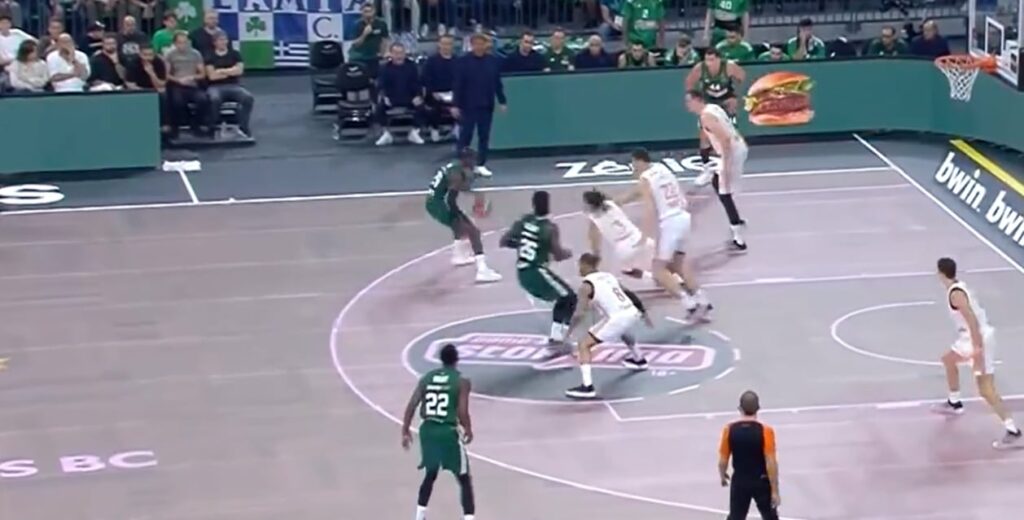 Ασταμάτητος και στο glass floor ο Κέντρικ Ναν - Το τρίποντο και ο πανηγυρισμός (vid)