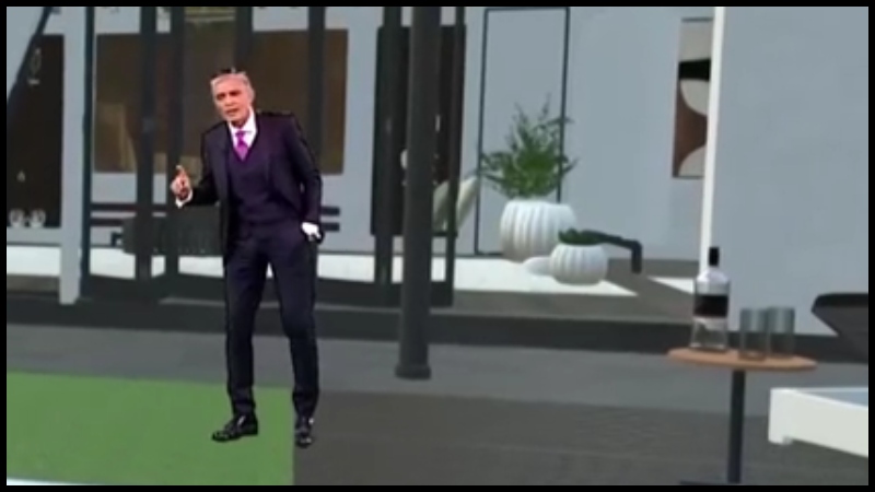 Ο Νίκος Ευαγγελάτος «μπήκε» στο σπίτι του Τζορτζ Μπάλντοκ (vid)