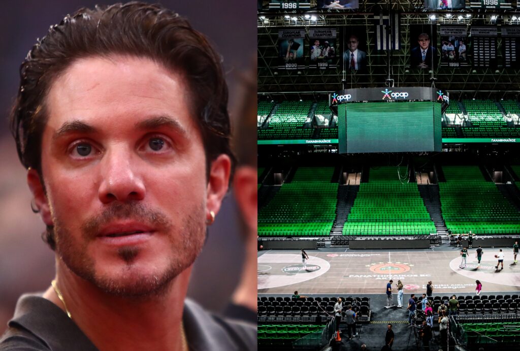 Δ. Γιαννακόπουλος: Με τραγούδι του Νίκου Οικονομόπουλου στο νέο... ΟΑΚΑ! (VIDEO)