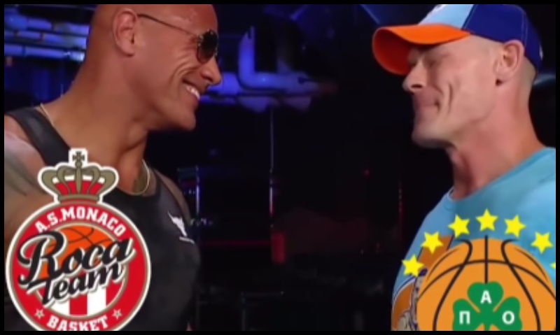 Με Rock και John Cena ετοιμάζεται για ΟΑΚΑ και Παναθηναϊκό η Μονακό! (vid)