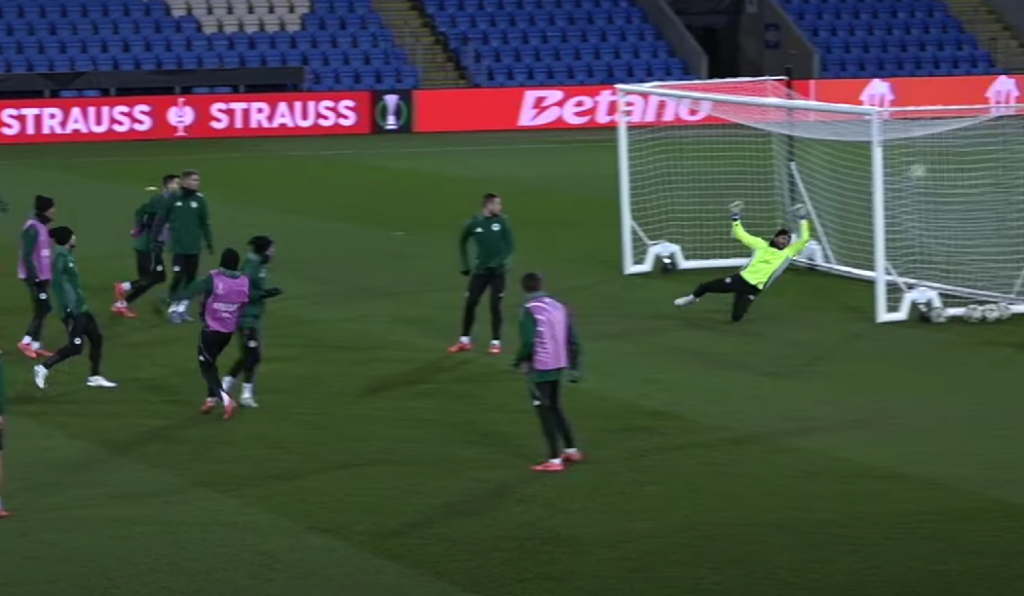 Γκολάρες στην προπόνηση του Παναθηναϊκού στην έδρα των «Αγίων»! (vid)