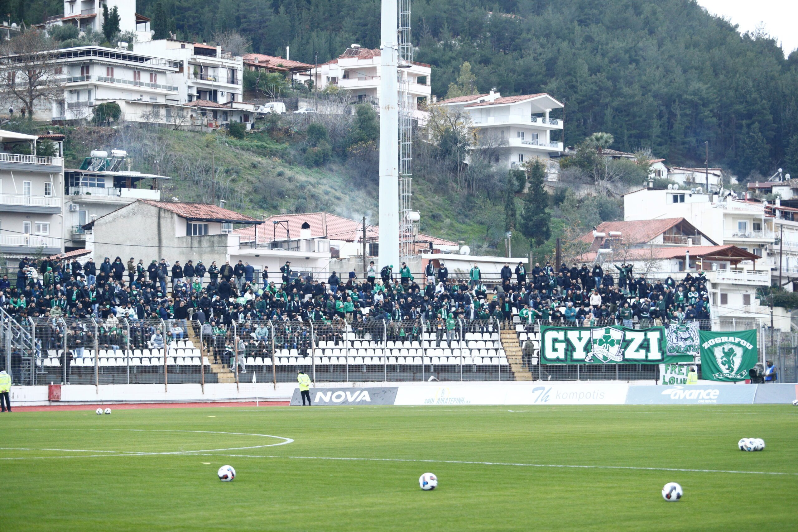 Παναθηναϊκός: Τόσο κόσμο είχε στη Λιβαδειά!