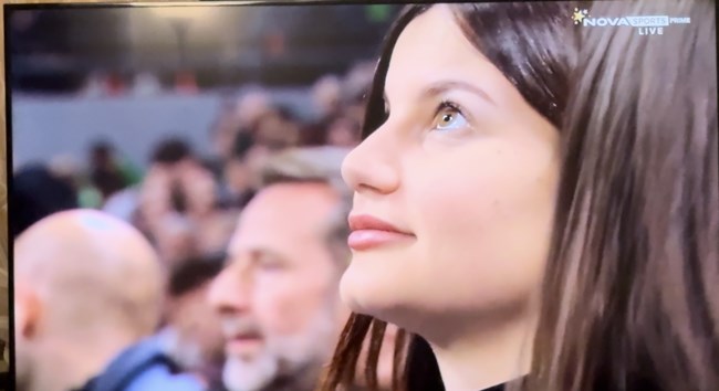 Στο Παναθηναϊκός-Μπασκόνια η κόρη του Κώστα Καραμανλή, Αλίκη (pics)