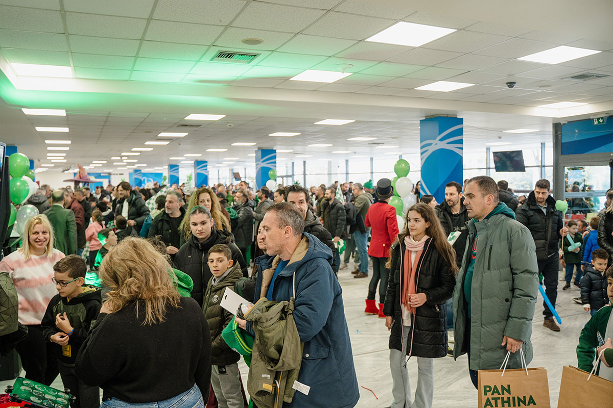 Με παιδικά χαμόγελα στο ΟΑΚΑ έκλεισε τη χρονιά ο Παναθηναϊκός