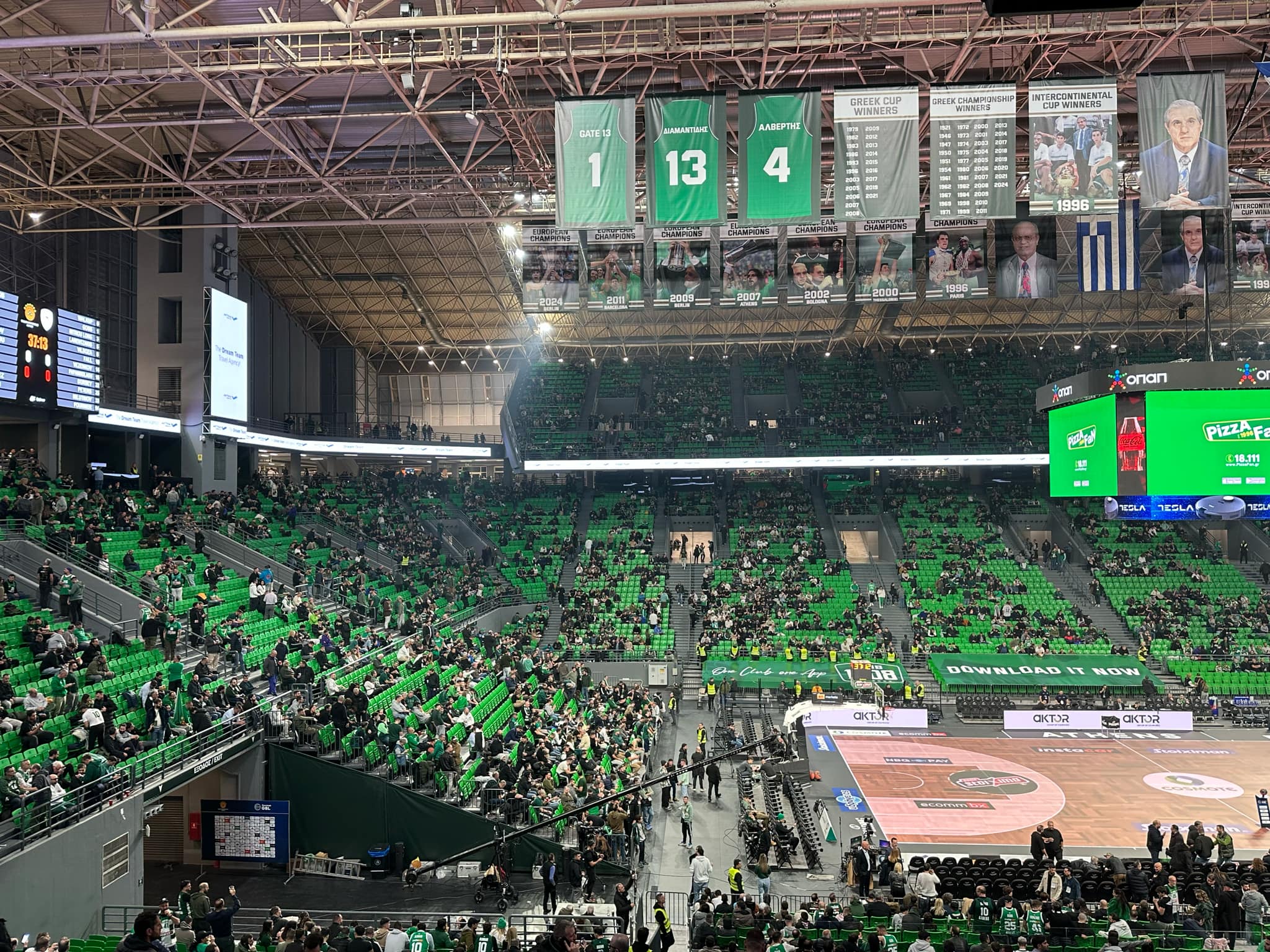 Παναθηναϊκός: Γέμισε το πέταλο των οργανωμένων για το ντέρμπι με τον Ολυμπιακό (pics)