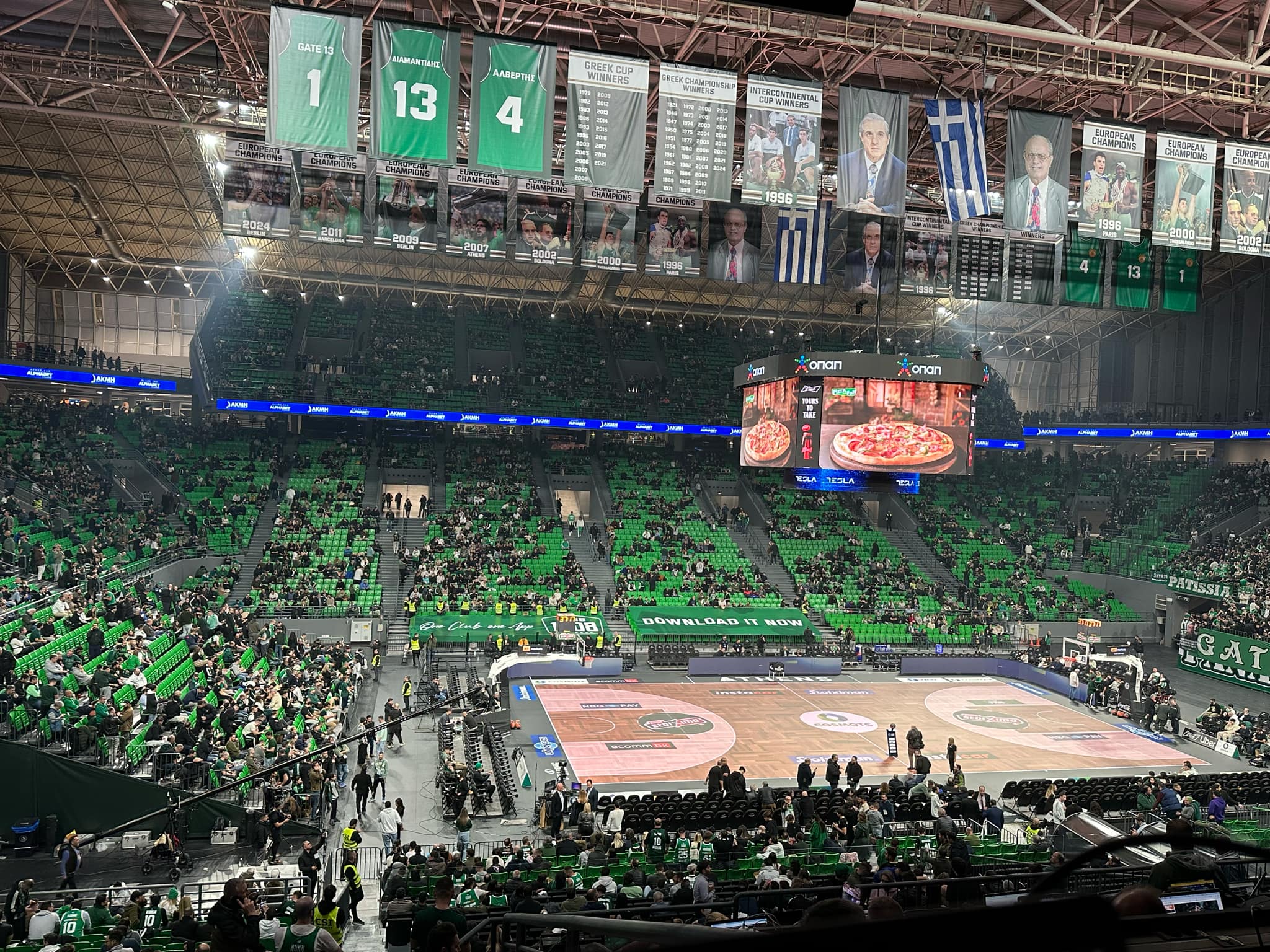 Παναθηναϊκός: Γέμισε το πέταλο των οργανωμένων για το ντέρμπι με τον Ολυμπιακό (pics)