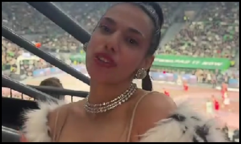 Και άρωμα... Eurovision στο Παναθηναϊκός-Ολυμπιακός: Το βίντεο της Εμμανουέλας από το ΟΑΚΑ (vid)