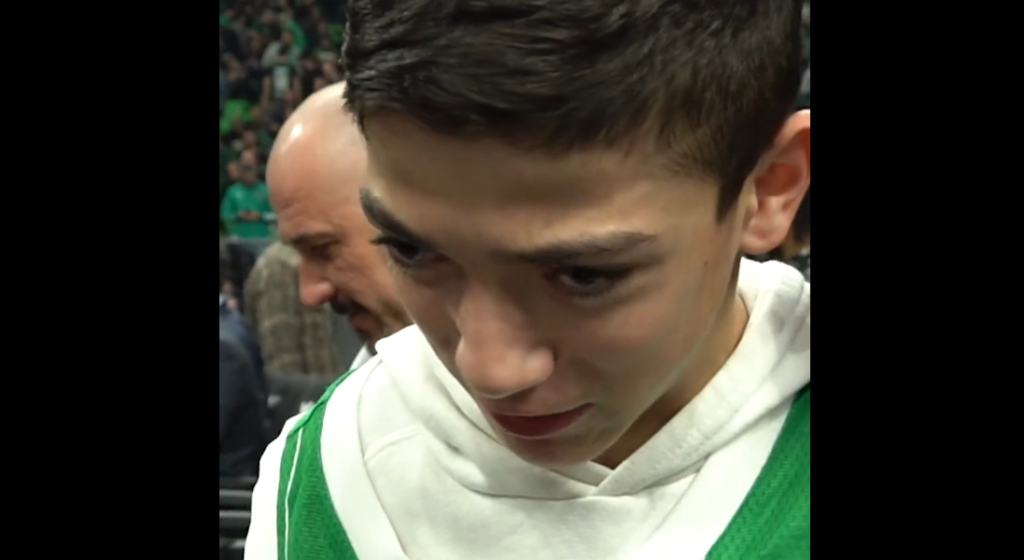 Ευχαρίστησε τον Παναθηναϊκό ο μικρός Γιαννάκης: «Φανταστική εμπειρία» (vid)