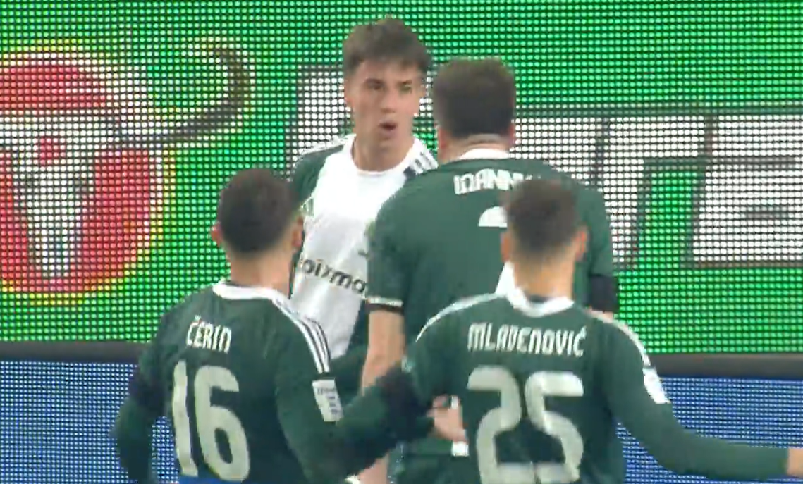 Παναθηναϊκός-ΟΦΗ: Βαγιαννίδης και 3-2,  Δείτε το γκολ