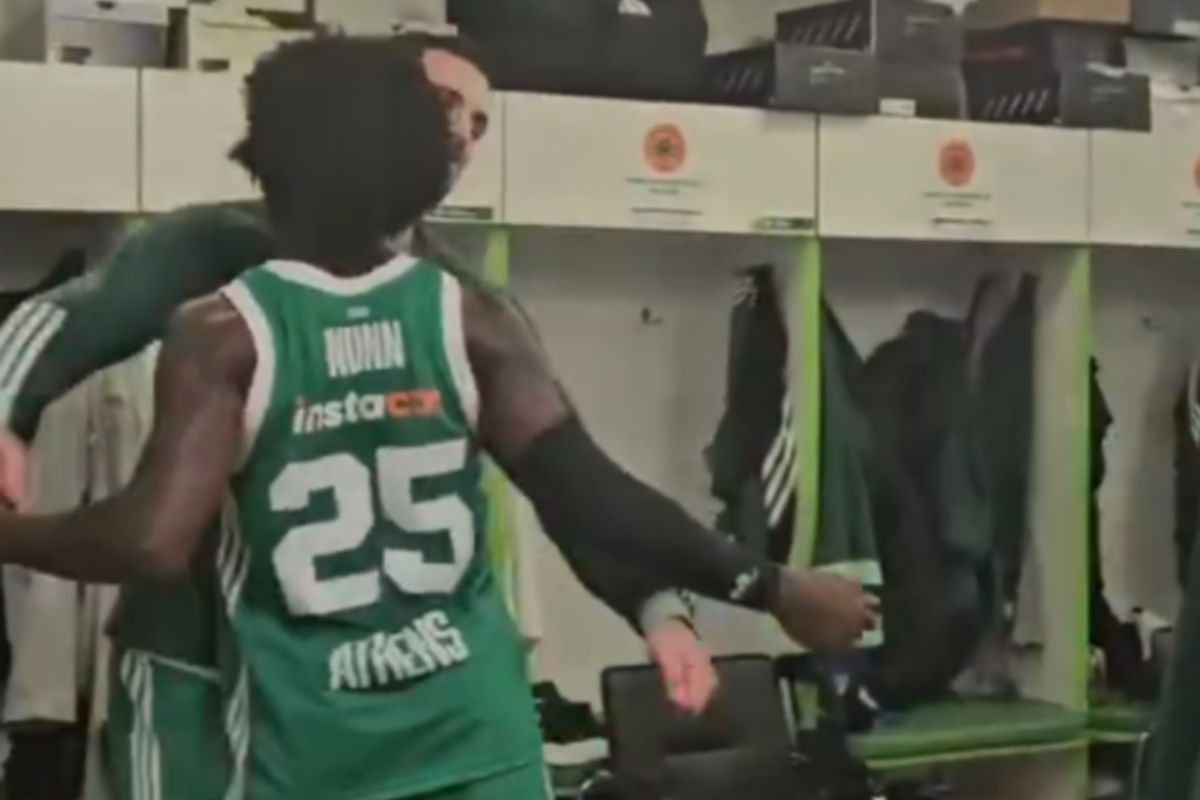 Επική ατάκα για Ναν στα αποδυτήρια μετά το Παναθηναϊκός-Εφές (vid)