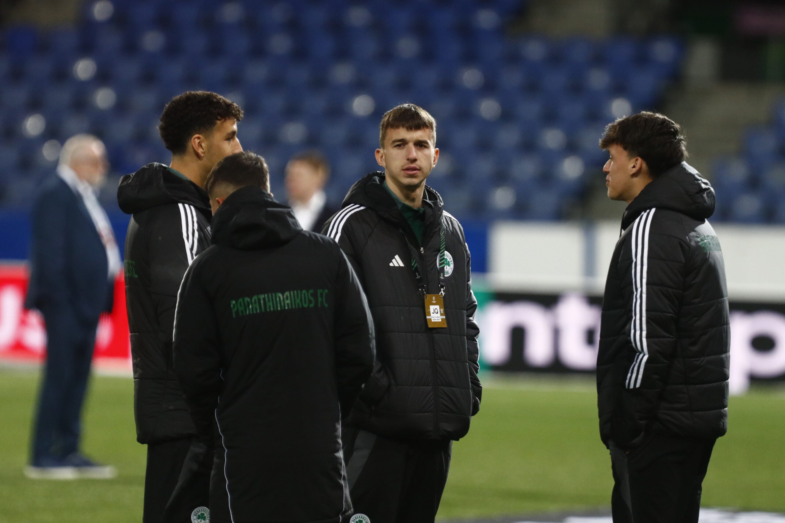 Βίκινγκουρ – Παναθηναϊκός: Οι πρώτες εικόνες, χιόνι σε μερικά σημεία (pics)