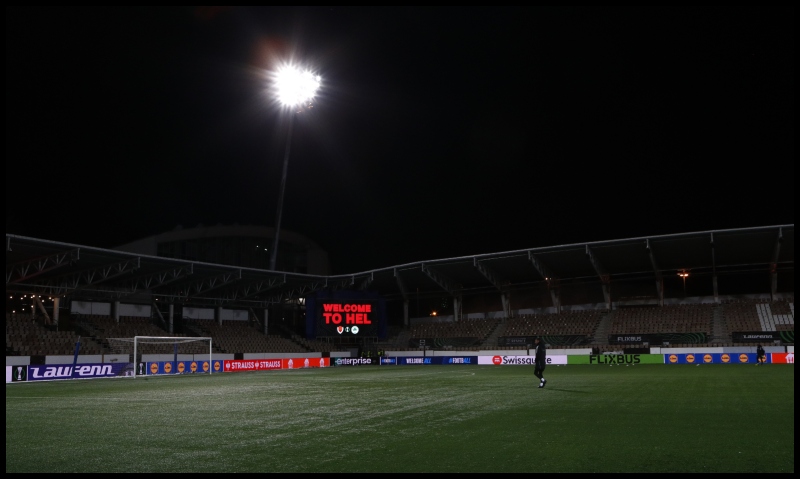 Βίκινγκουρ – Παναθηναϊκός: Οι πρώτες εικόνες, χιόνι σε μερικά σημεία (pics)