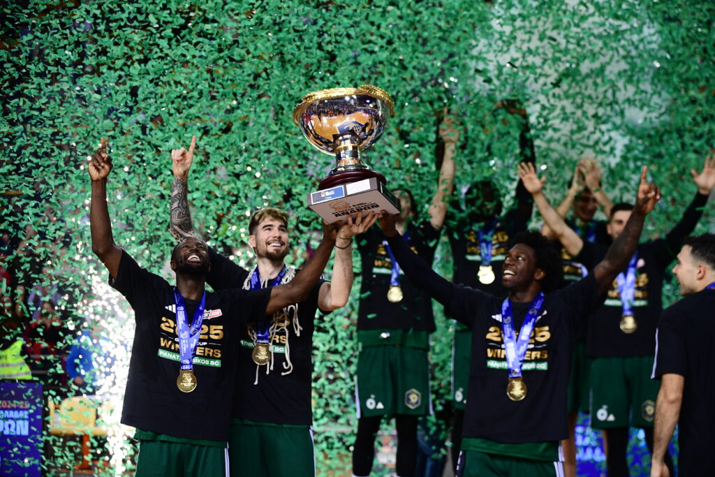 Παναθηναϊκός: Η απονομή του Κυπέλλου Ελλάδας - Εικόνες και βίντεο (vid)