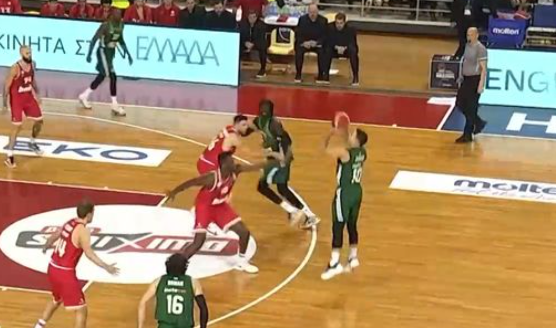 Παναθηναϊκός - Ολυμπιακός: «Πράσινη» ανατροπή με δύο τρίποντα! (vid)