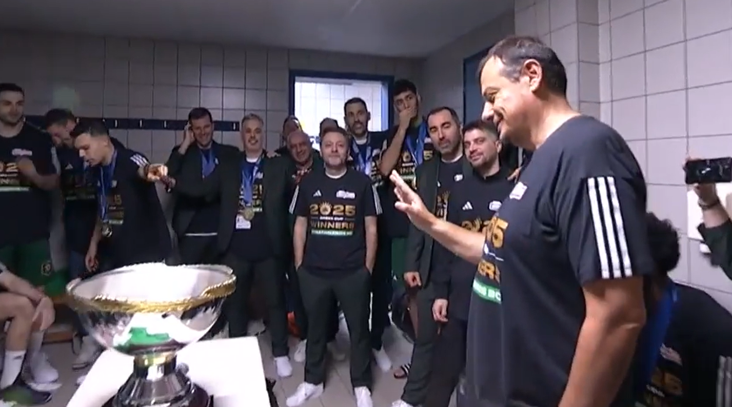 Η ομιλία Αταμάν στα αποδυτήρια μετά το Παναθηναϊκός-Ολυμπιακός