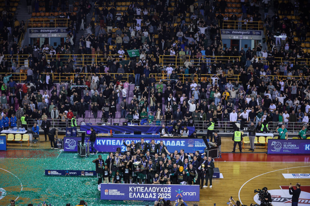 Διπλάσιο κόσμο είχε ο Παναθηναϊκός στον τελικό με τον Ολυμπιακό!