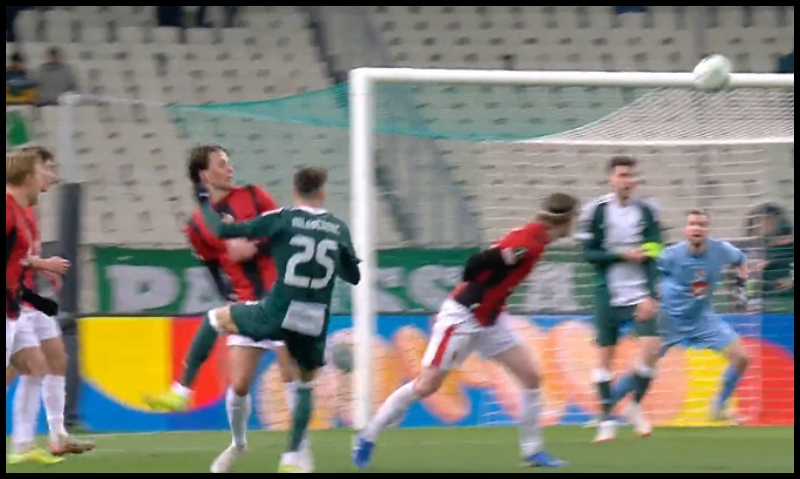 Παναθηναϊκός - Βίκινγκουρ: Μυθικό σουτ από τον Μλαντένοβιτς, 1-0 στο ΟΑΚΑ - Δείτε το γκολ (vid)