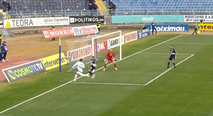 Λαμία - Παναθηναϊκός: Ζήτησε πέναλτι ο Μαντσίνι για χέρι εντός περιοχής (vid)