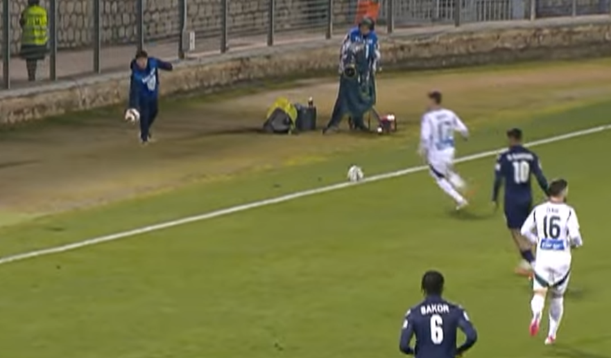 Απολογείται για τα ball boys η Λαμία στον αγώνα με τον Παναθηναϊκό