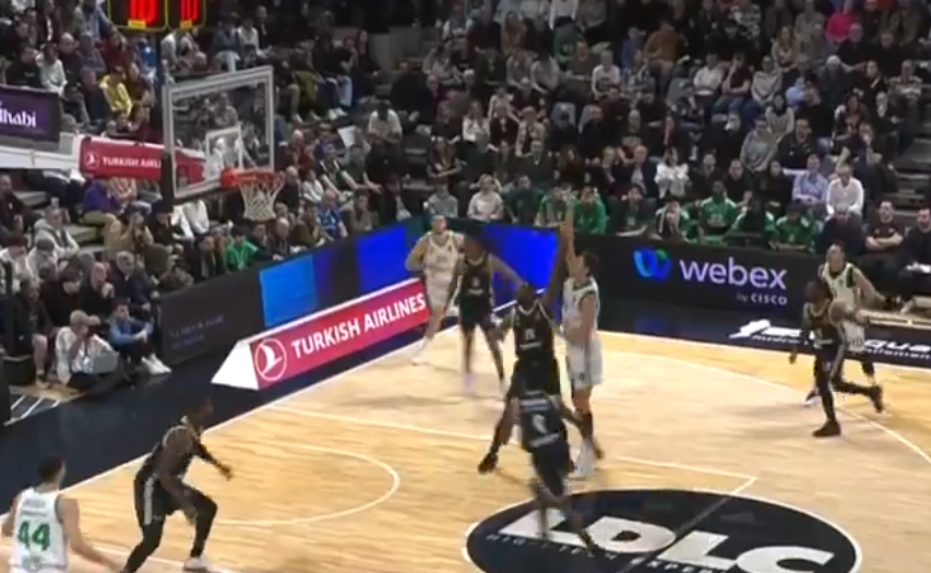 Το πρώτο καλάθι του Πλάις με τη φανέλα του Παναθηναϊκού (vid)