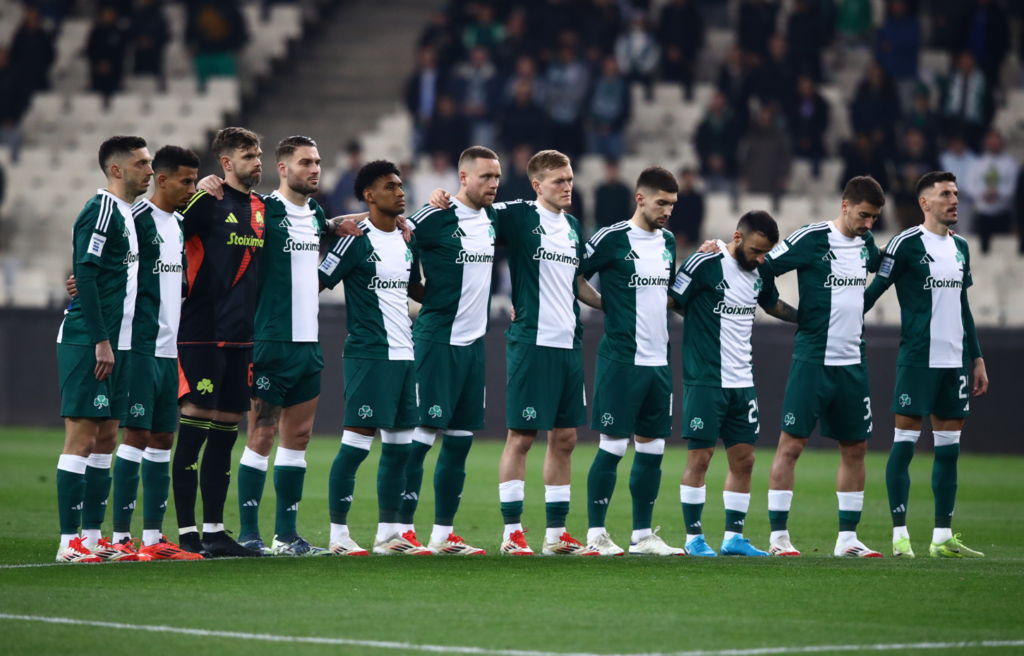 Σύνθημα για τα Τέμπη από τους οπαδούς του Παναθηναϊκού