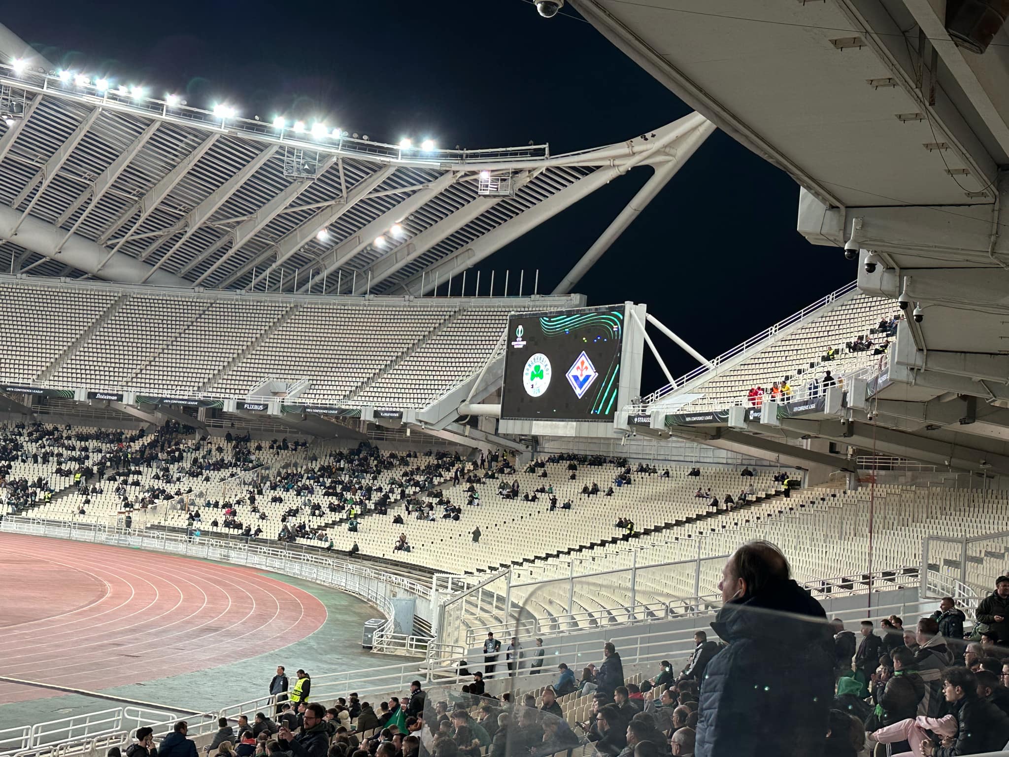 Παναθηναϊκός-Φιορεντίνα: Οι πρώτες εικόνες από το ΟΑΚΑ (pics)