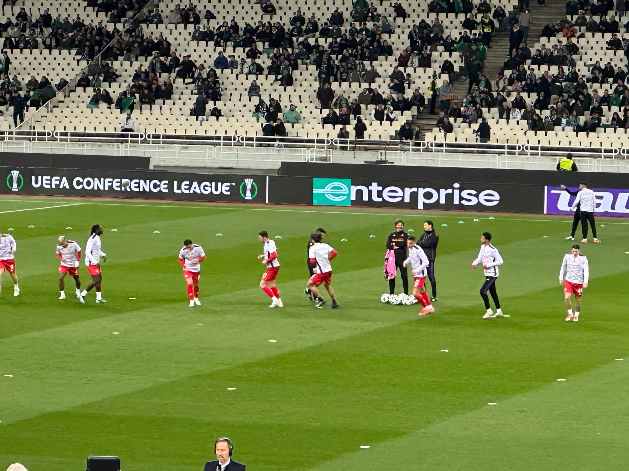 Παναθηναϊκός-Φιορεντίνα: Οι πρώτες εικόνες από το ΟΑΚΑ (pics)