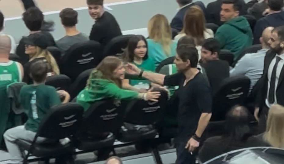 Παναθηναϊκός - Ερυθρός Αστέρας: Στις courtseats ο Δ. Γιαννακόπουλος για την παράταση (vid)