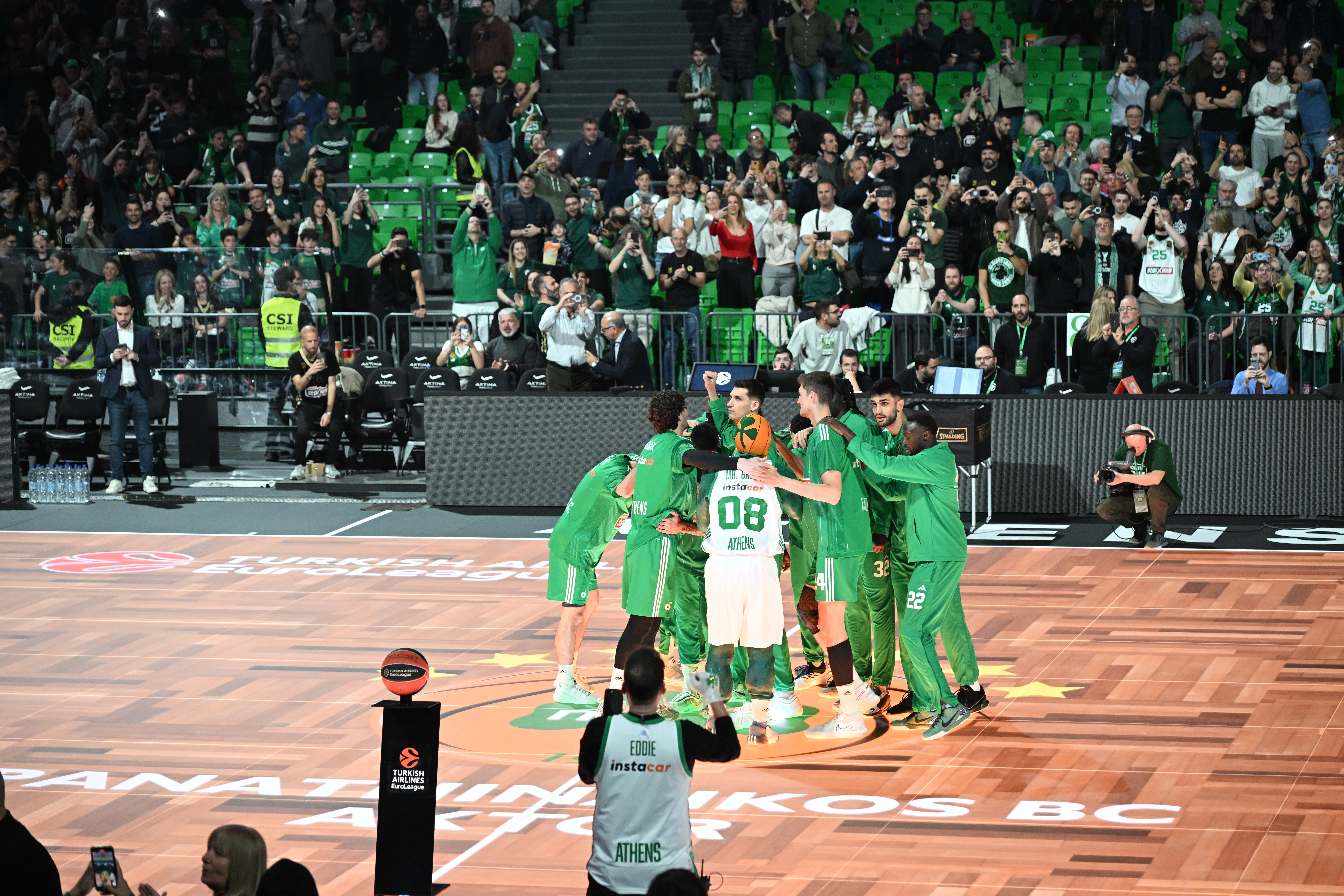 Παναθηναϊκός – Ερυθρός Αστέρας: Οι πόντοι των παικτών στο ημίχρονο