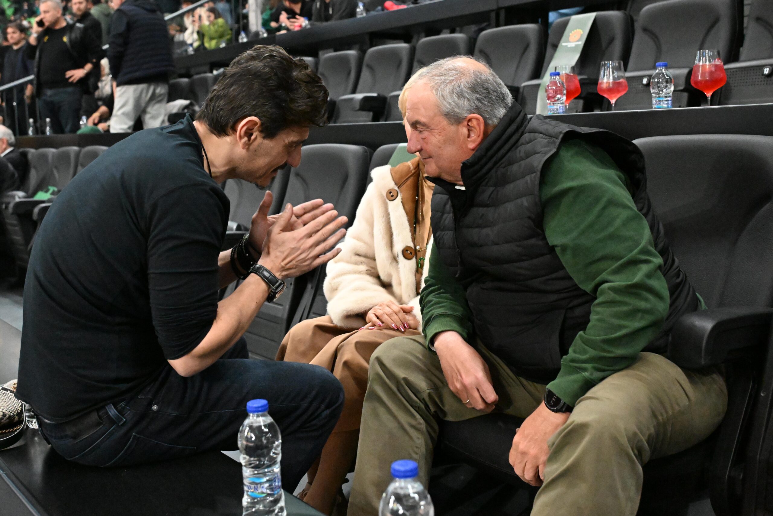 Φωτογραφίες: Ο Δημήτρης Γιαννακόπουλος στο ΟΑΚΑ (pics)