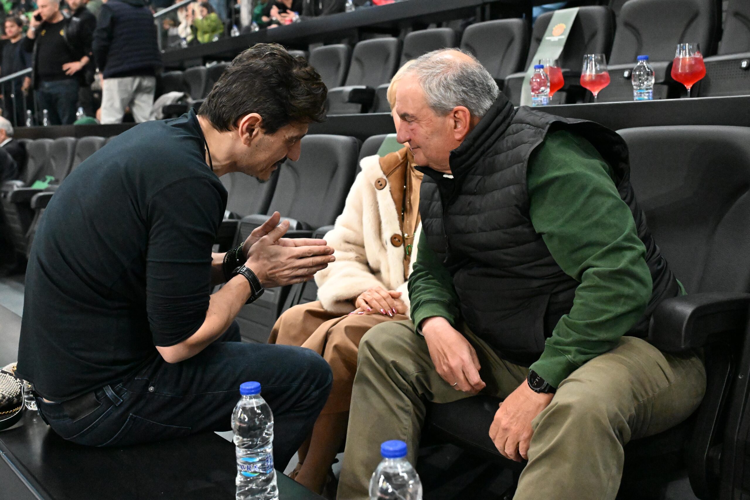 Φωτογραφίες: Ο Δημήτρης Γιαννακόπουλος στο ΟΑΚΑ (pics)