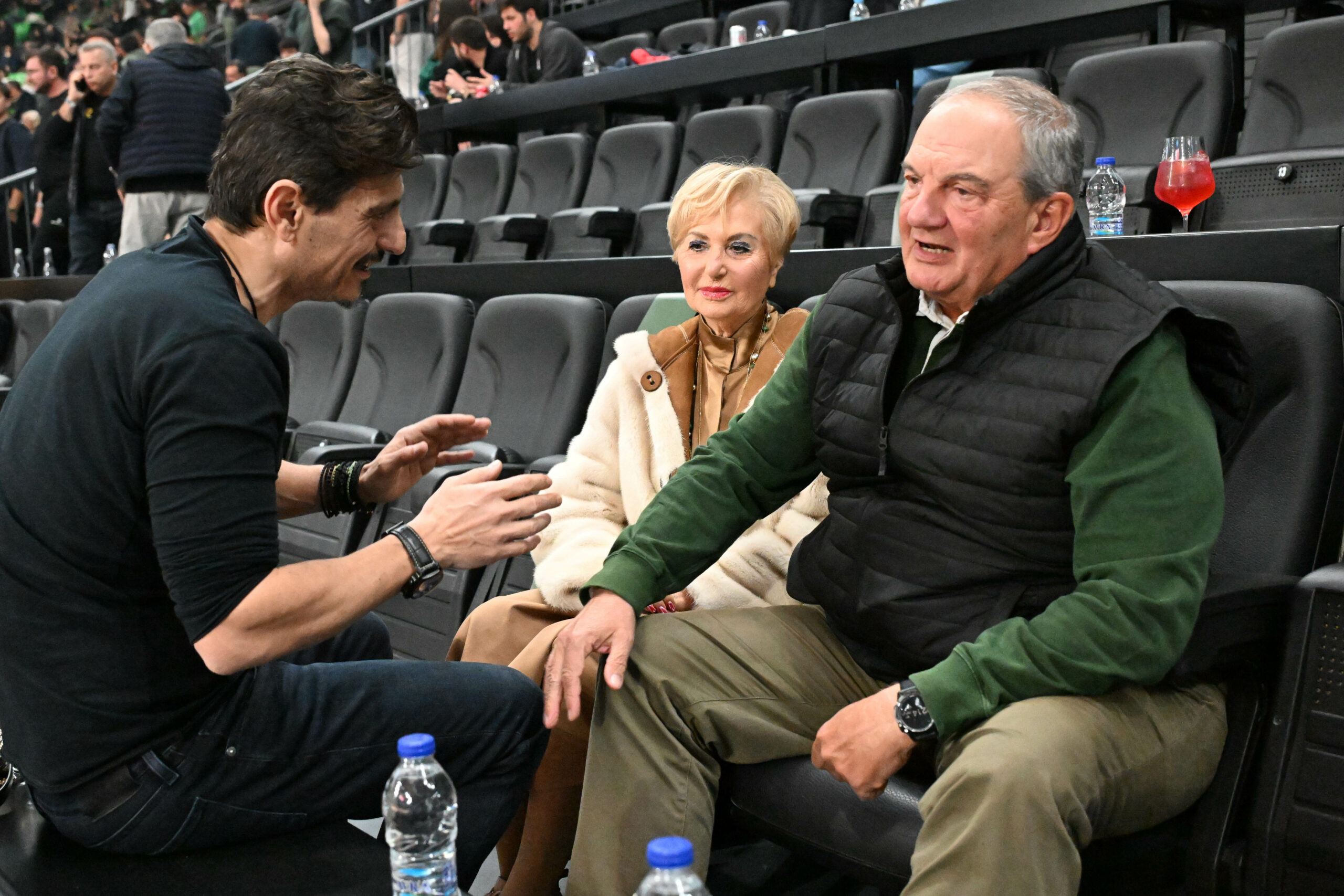 Φωτογραφίες: Ο Δημήτρης Γιαννακόπουλος στο ΟΑΚΑ (pics)