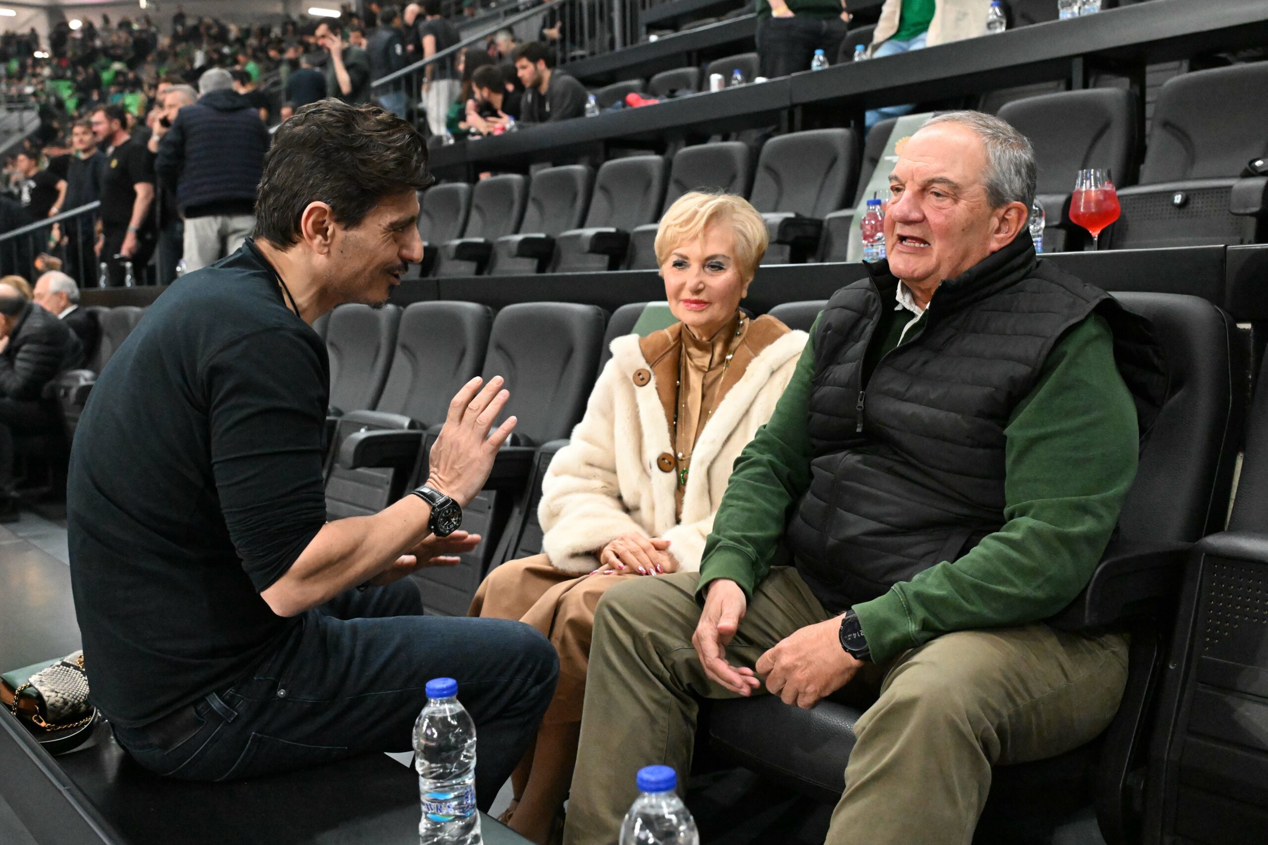 Φωτογραφίες: Ο Δημήτρης Γιαννακόπουλος στο ΟΑΚΑ (pics)