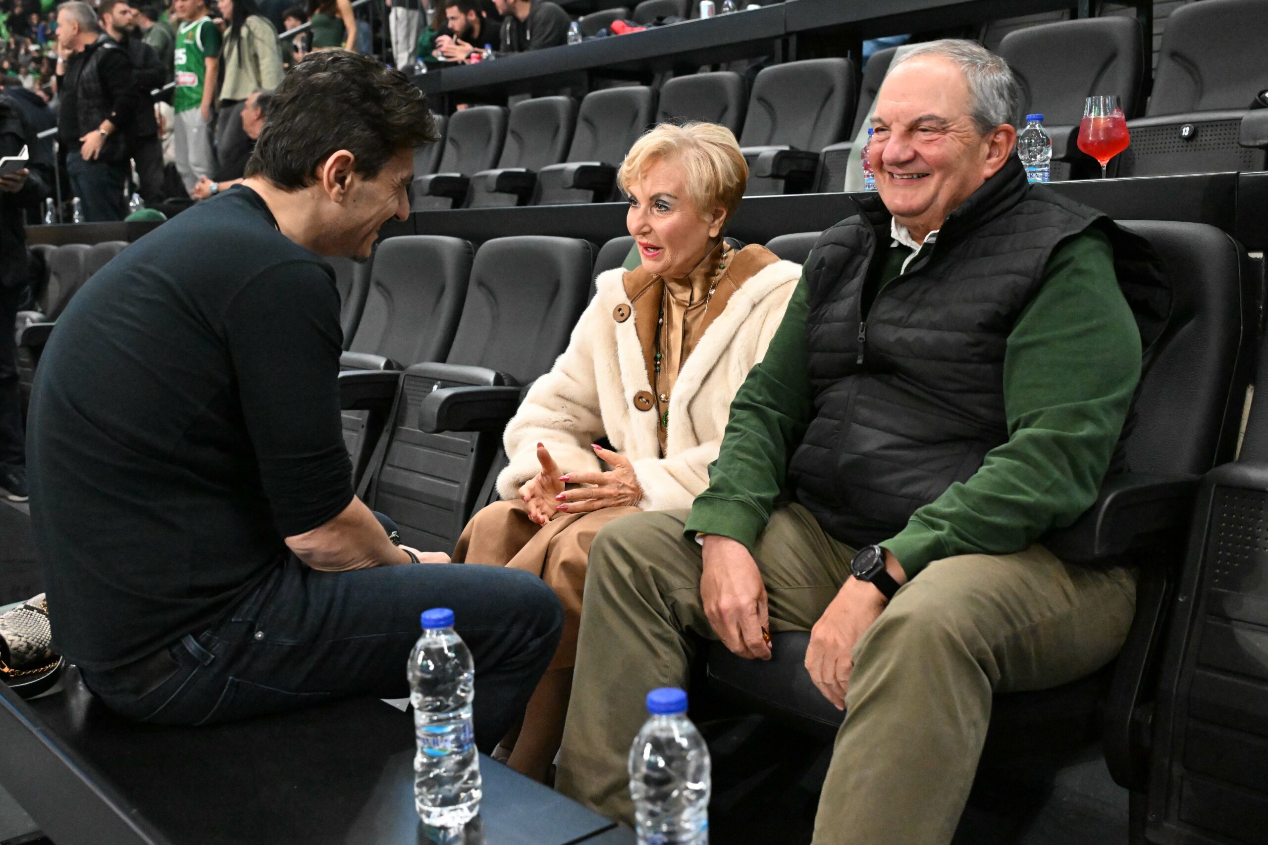 Φωτογραφίες: Ο Δημήτρης Γιαννακόπουλος στο ΟΑΚΑ (pics)