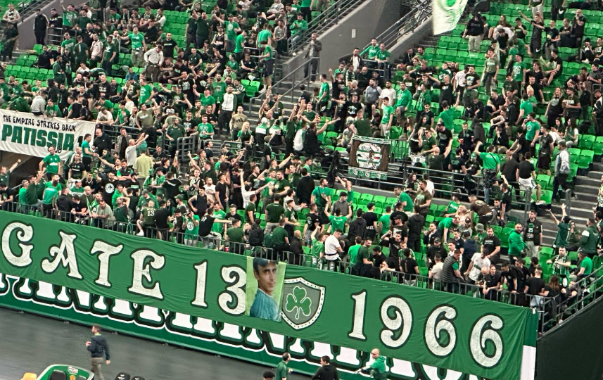 Παναθηναϊκός: Γέμισε η Θύρα 13 δύο ώρες πριν το τζάμπολ (pics)