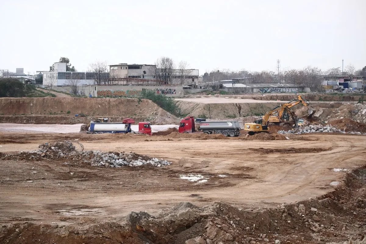 Παναθηναϊκός: Ήχησε το 112 για φωτιά κοντά στο εργοτάξιο του υπό ανέγερση γηπέδου του στο Βοτανικό