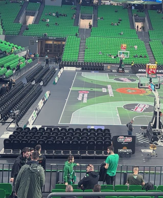 Παναθηναϊκός - Εφές: Οι πρώτες εικόνες από το Game 2