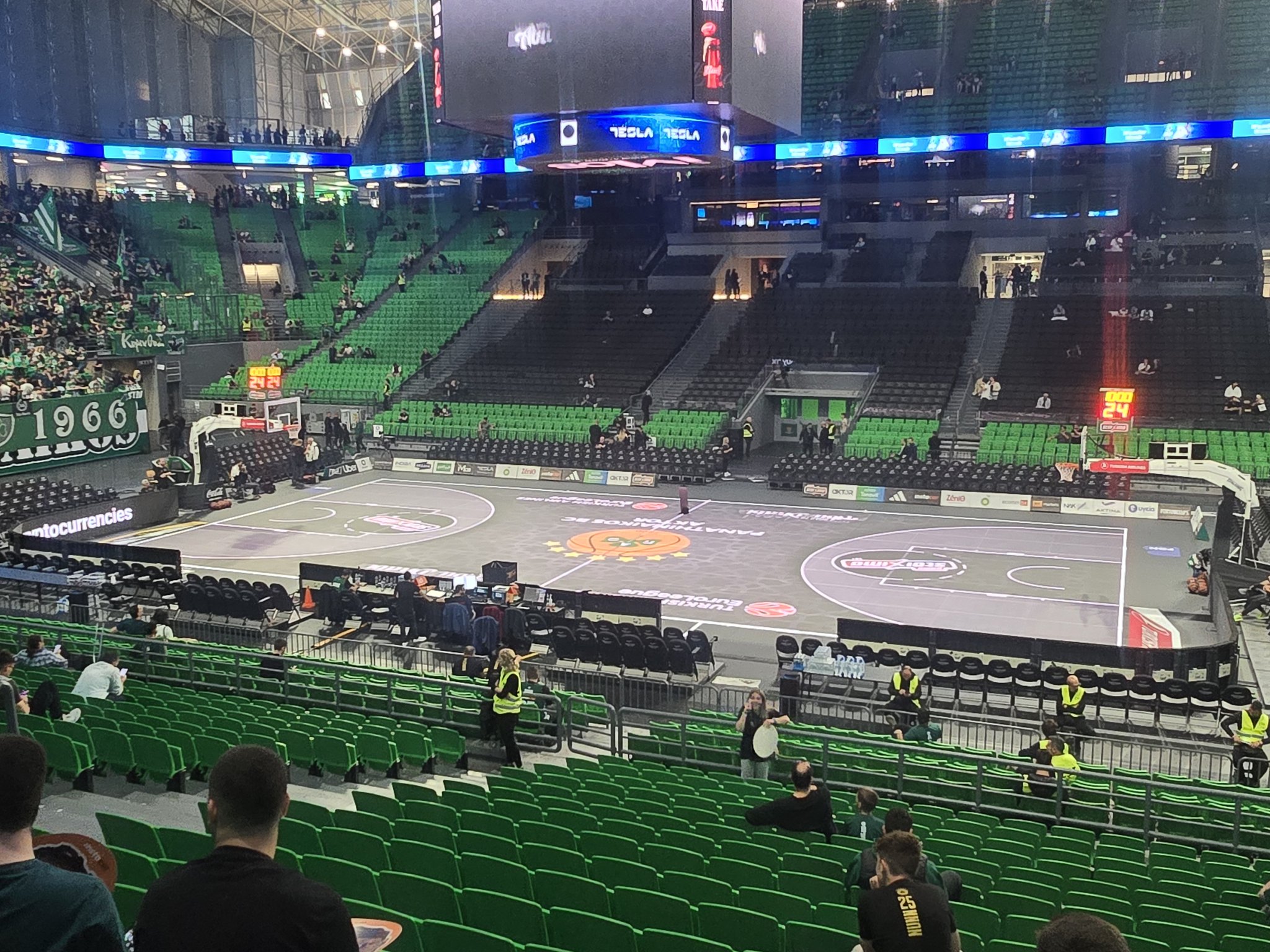 Παναθηναϊκός - Εφές: Οι πρώτες εικόνες από το Game 2